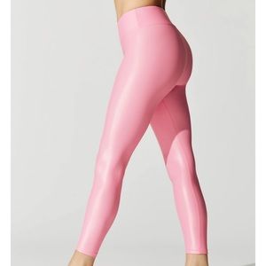 Pink workout leggings